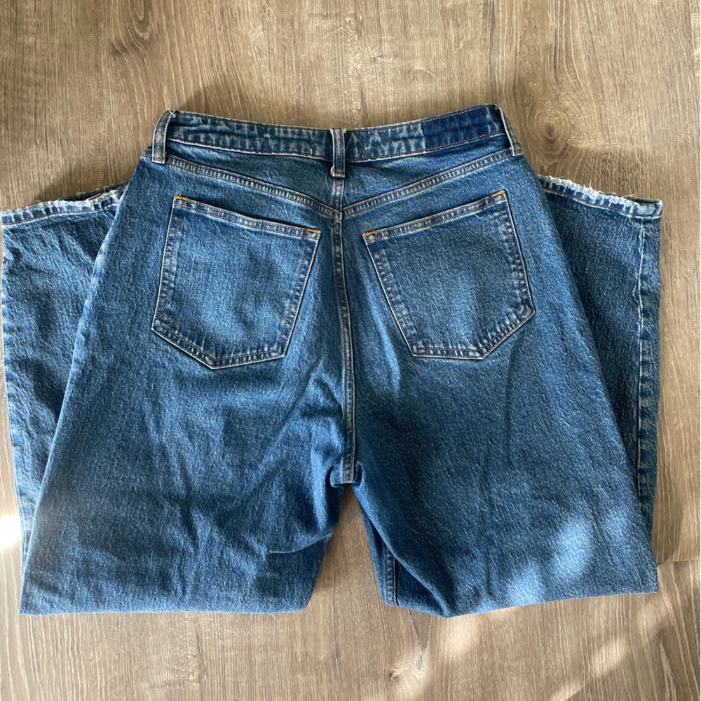 Abercrombie & Fitch High-Rise Blue Denim Jeans - Picture 4 of 4